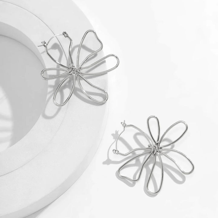 BowLift | Floral Knot Outline Earrings