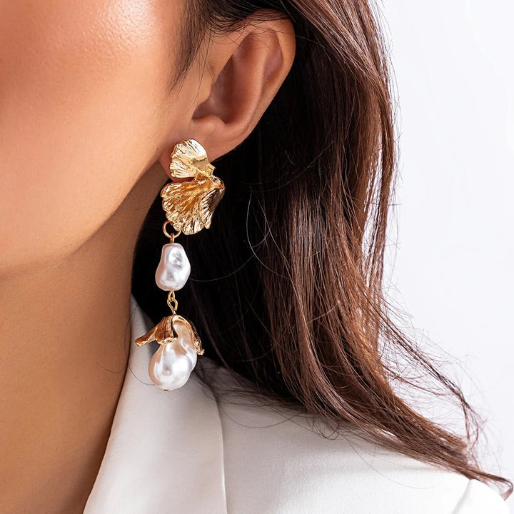 BowLift | Floral Pearl Blooming Earrings