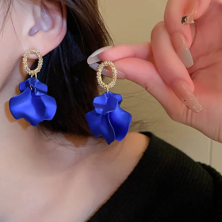 BowLift | Floral Rose Petal Earrings