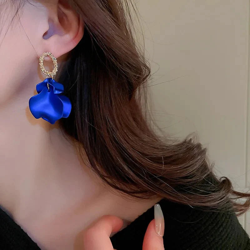 BowLift | Floral Rose Petal Earrings