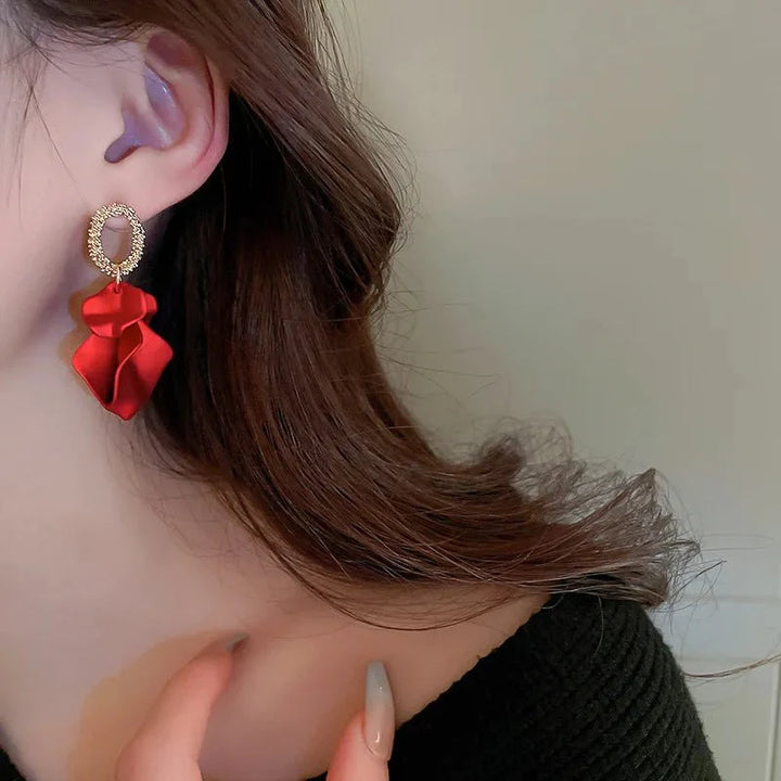 BowLift | Floral Rose Petal Earrings