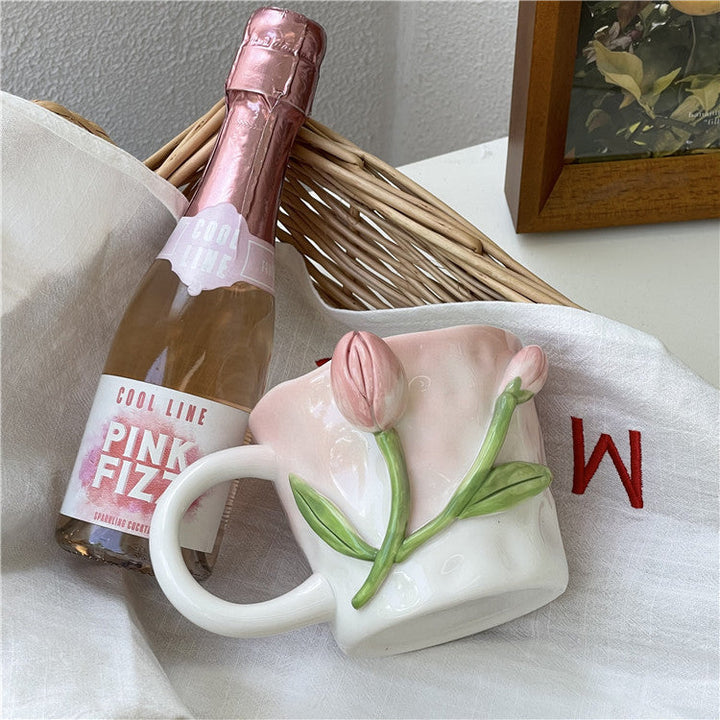 BowLift | 3D Floral Hand-painted Mug