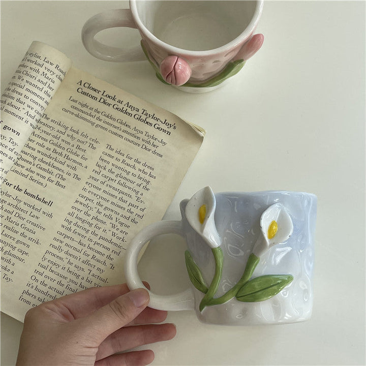BowLift | 3D Floral Hand-painted Mug