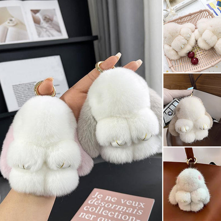 BowLift | Handmade Soft Bunny PomPom Keychains (Boxed Edition)