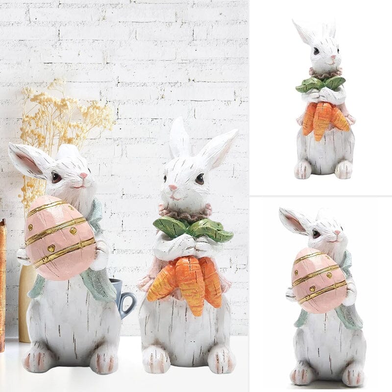BowLift | Handmade Easter Rabbit Figurines