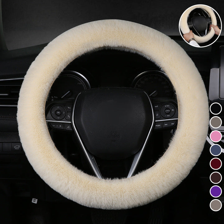 BowLift | Universal Plush Steering Wheel Cover