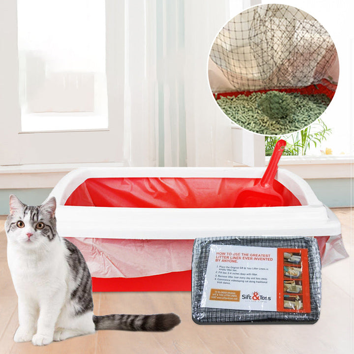 BowLift | Reusable Cat Litter Liners Bag