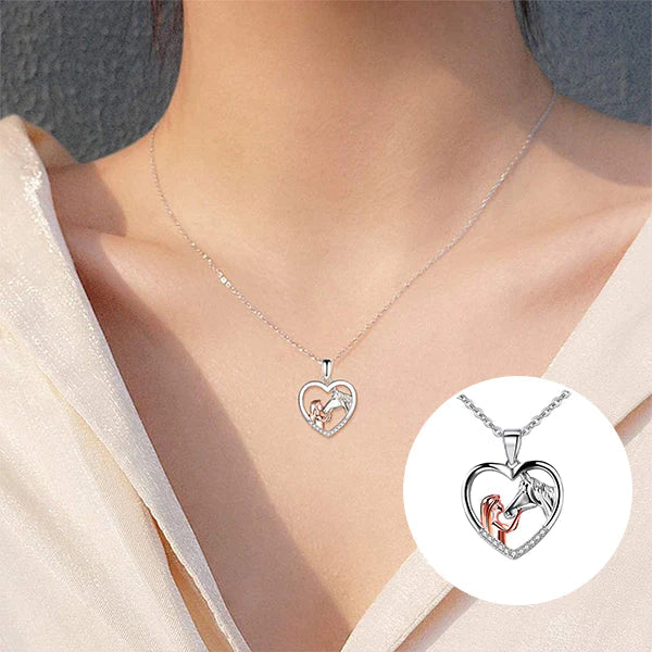 BowLift | Girl and Horse Necklace Chain