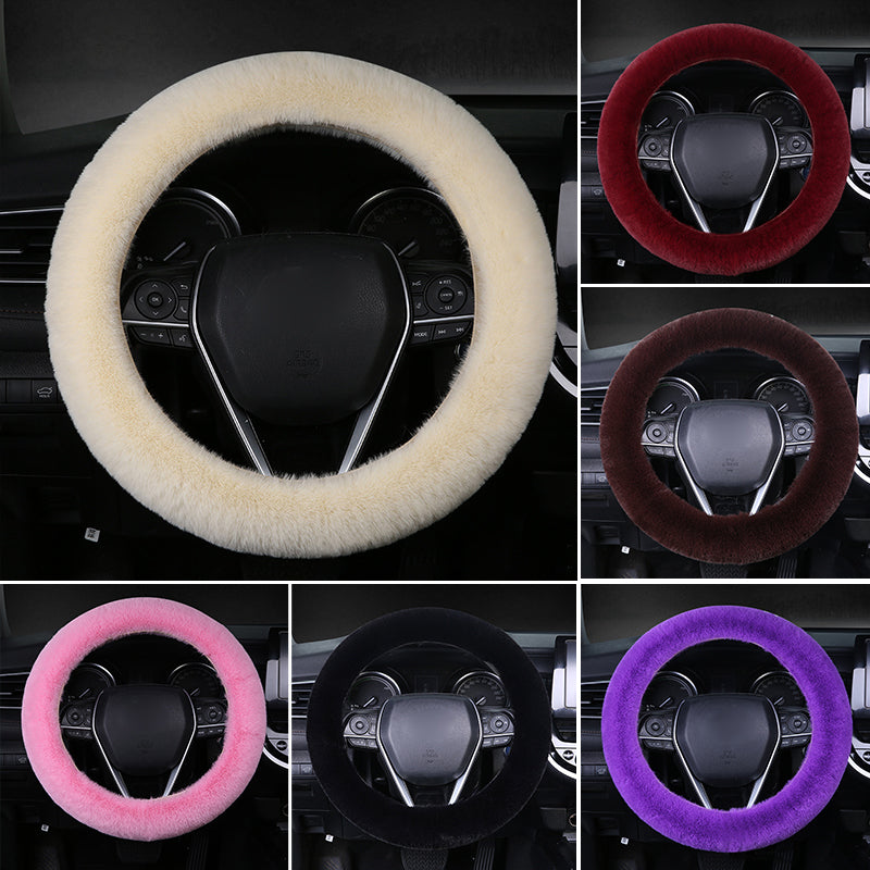 BowLift | Universal Plush Steering Wheel Cover