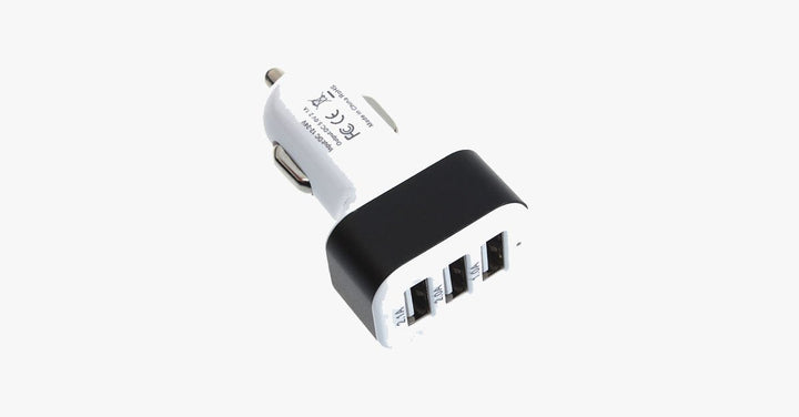 BowLift | Universal 3-Port USB Car Charger – Easily charge multiple devices in your car!