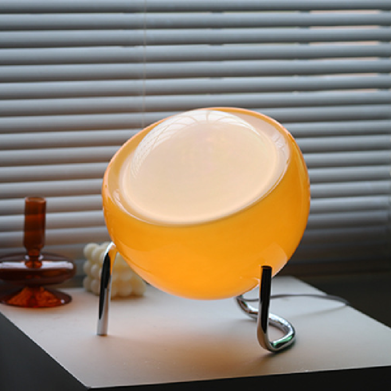 BowLift | RETRO GLASS TABLE LAMP - AMBIENT NORDIC NIGHT LIGHT