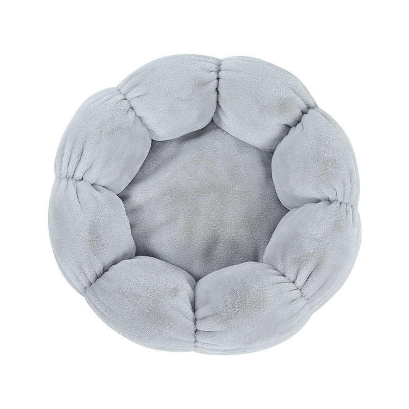BowLift | Deep Sleep Flower Shape Cat Bed