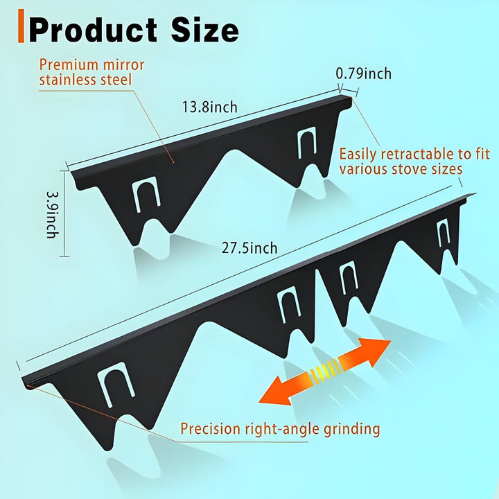 BowLift | Stove Counter Gap Cover Heat Resistant