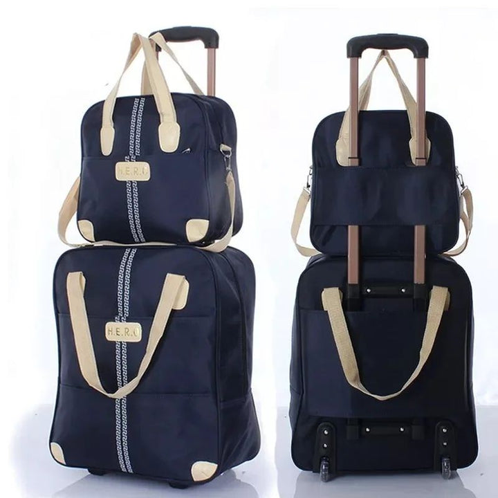 BowLift | 2 in 1 Trolley Traveling Bag with a boarding bag