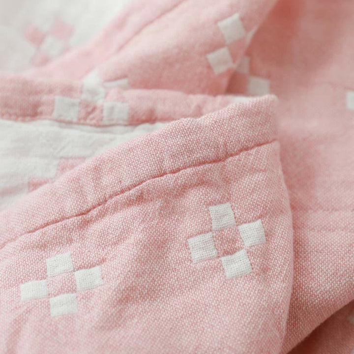 BowLift | Cotton Geometric Blanket Throw