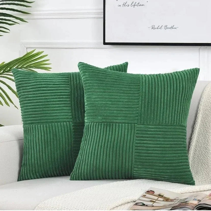 BowLift | VelvetEase – Soft Corduroy Cushion Covers
