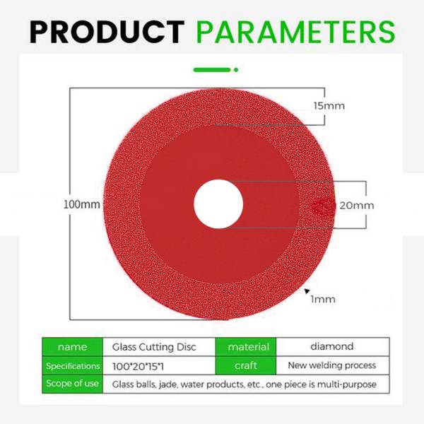 BowLift | Glass Cutting Disc Ceramic
