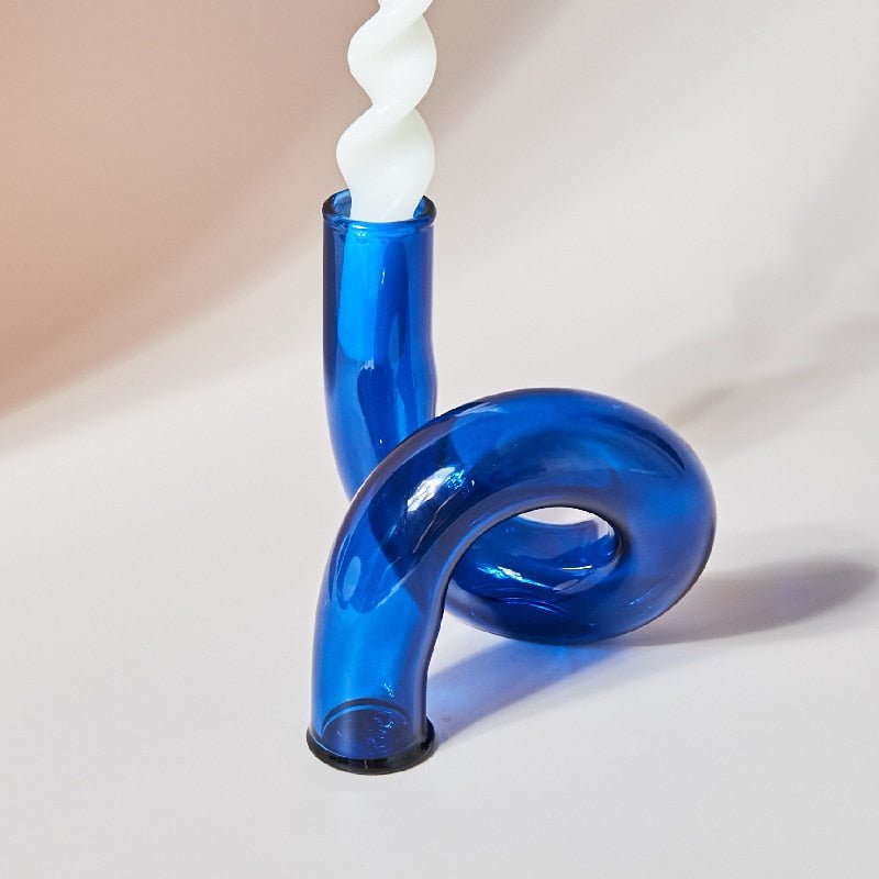 BowLift | Glass vase candle holder