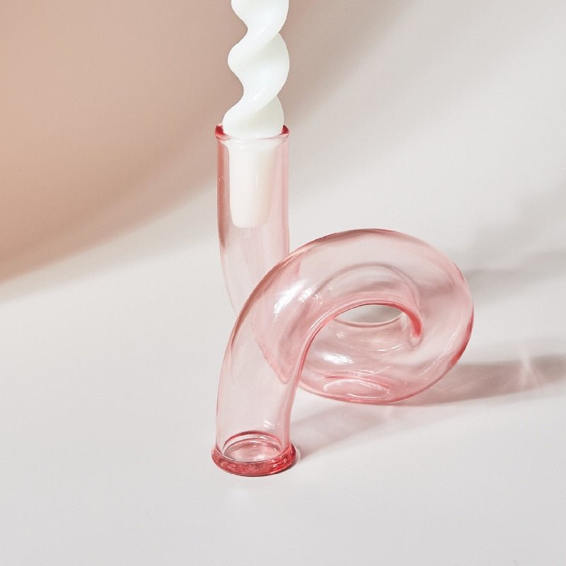 BowLift | Glass vase candle holder