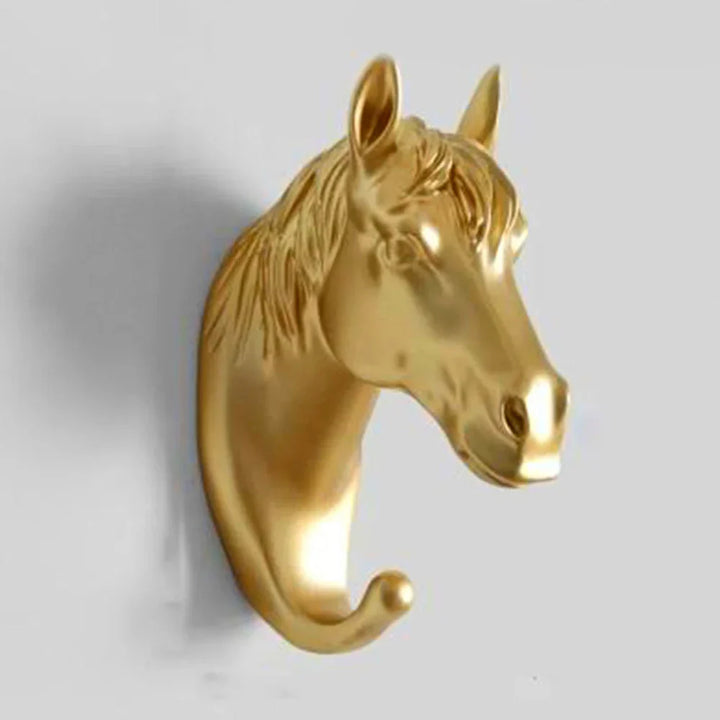 BowLift | Luxurious Golden Animal Head Wall Hook for Keys