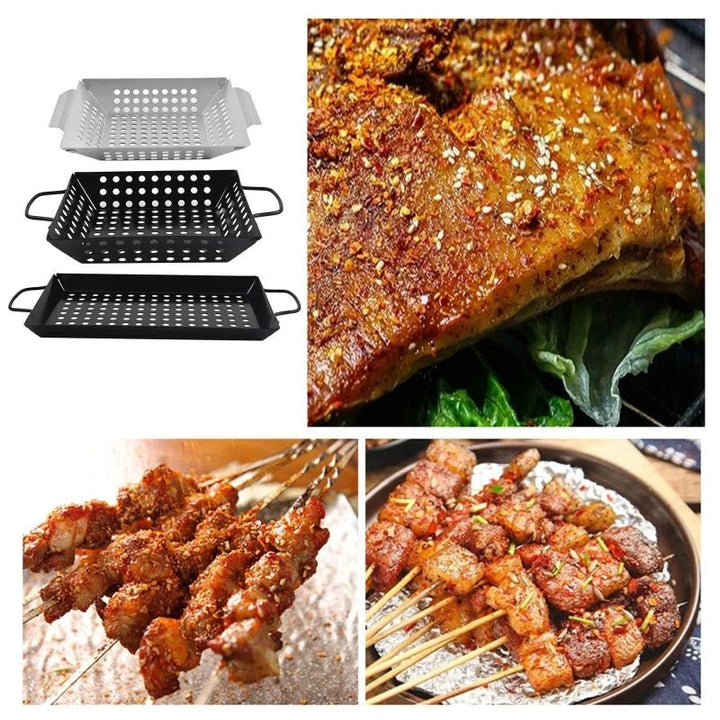 BowLift | GRILL BASKET – Non-Stick BBQ Tool for Easy Grilling