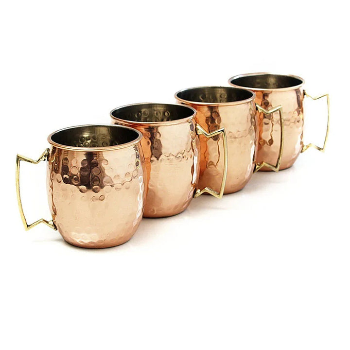 BowLift | Hammered Copper Mug Set - ChillCopper