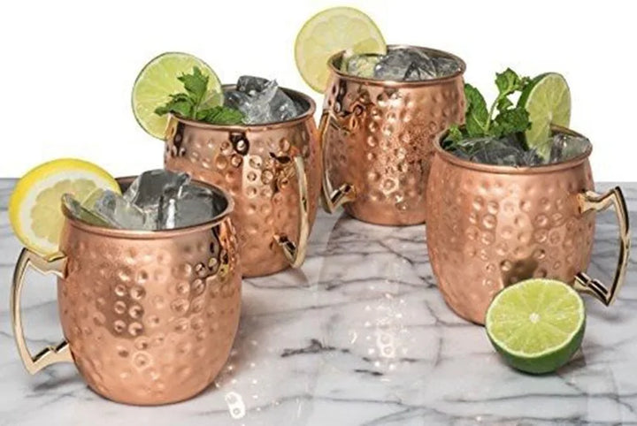 BowLift | Hammered Copper Mug Set - ChillCopper