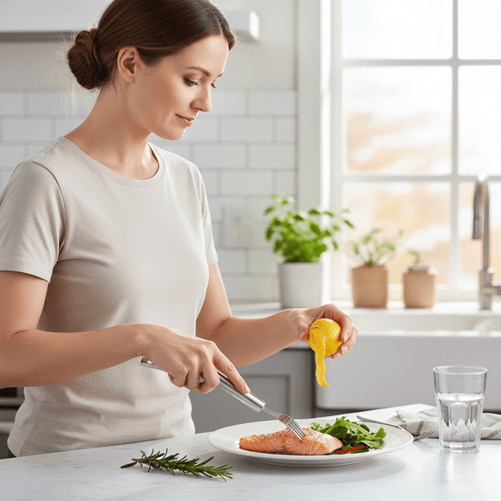 BowLift | HandyFruit Pro – Dual Blade & Fork for Effortless Fruit Preparation