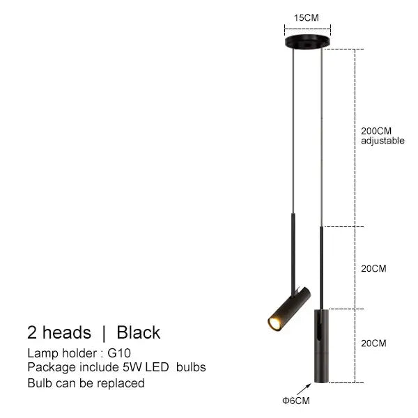 BowLift | Modern LED Pendant Lamp Bedroom