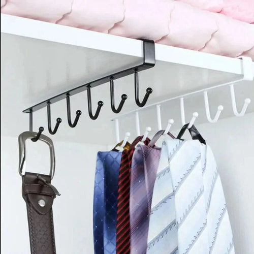 BowLift | Under Cabinet Hanging Rack – Space-Saving Kitchen Organizer