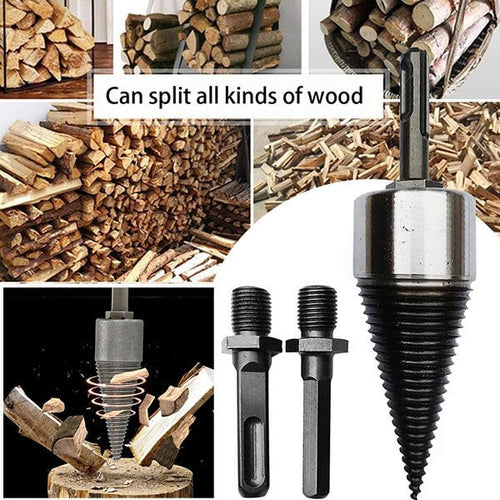 BowLift | Removable drill for wood splitting, electric drill for household use, robust drill