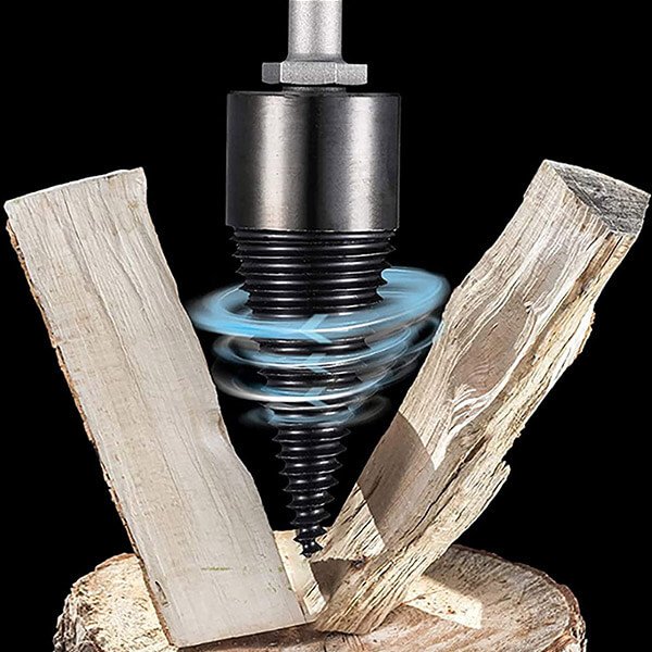 BowLift | Removable drill for wood splitting, electric drill for household use, robust drill