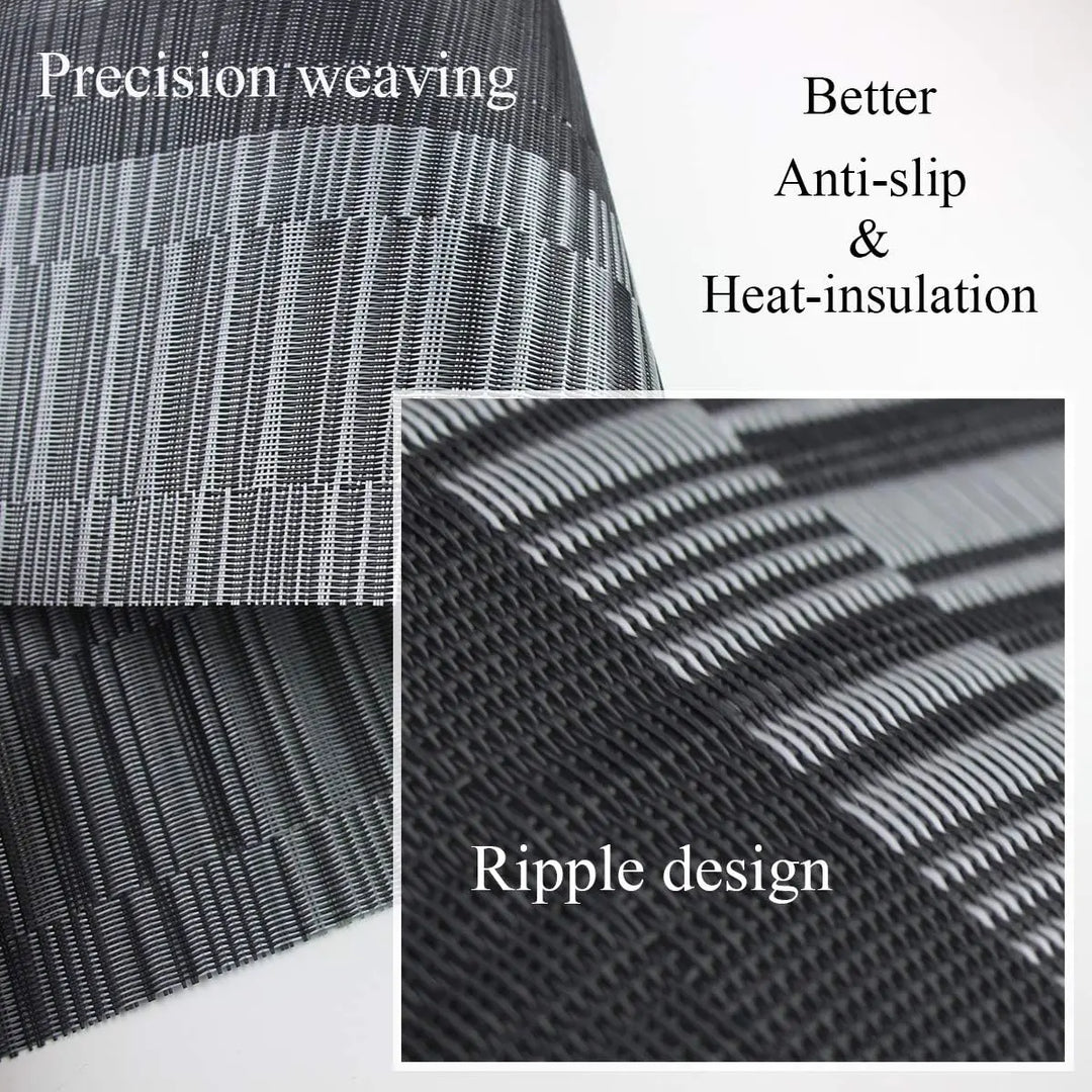 BowLift | Washable Heat Resistant Vinyl Placemats Set