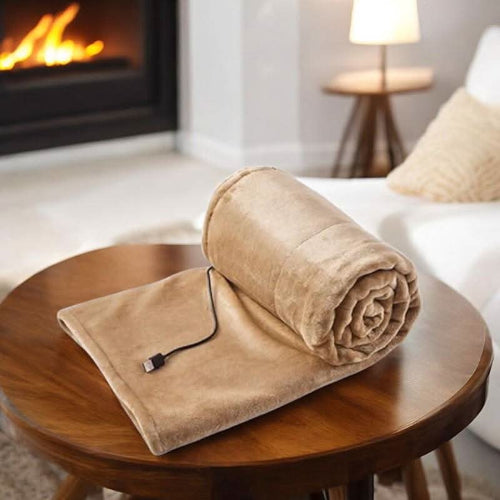 BowLift | Portable USB Electric Heated Blanket with 3 Settings