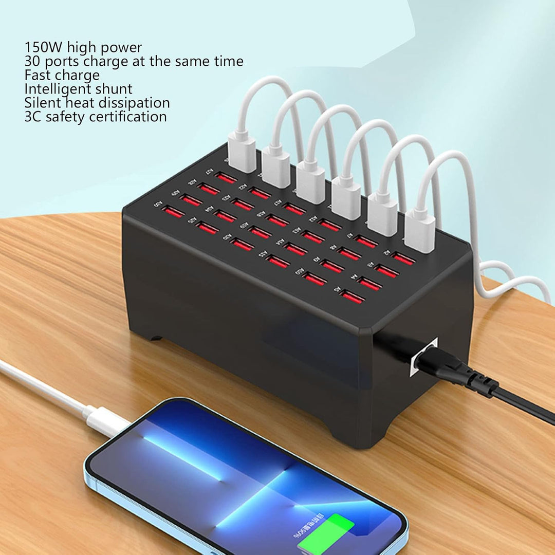 BowLift | USB Multi-Port Desktop Charging Station
