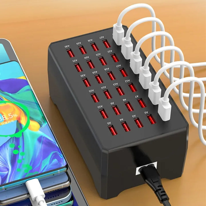BowLift | USB Multi-Port Desktop Charging Station