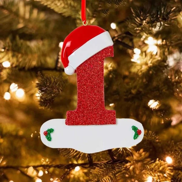 BowLift | Personalized Christmas 24 Letters Ornaments