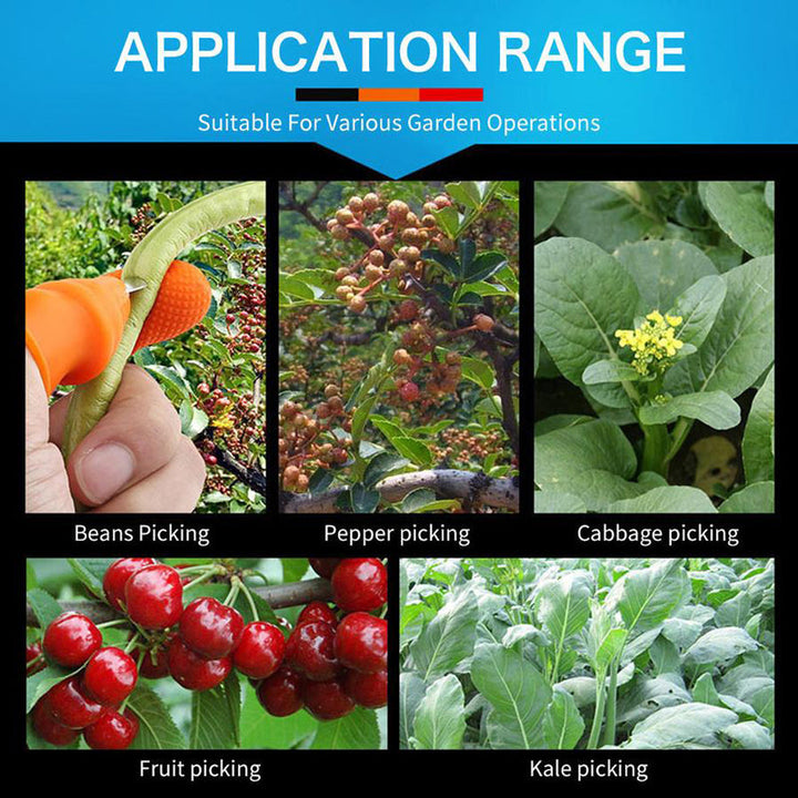 Gardening Thumb Knife Finger Gloves | Bowlift