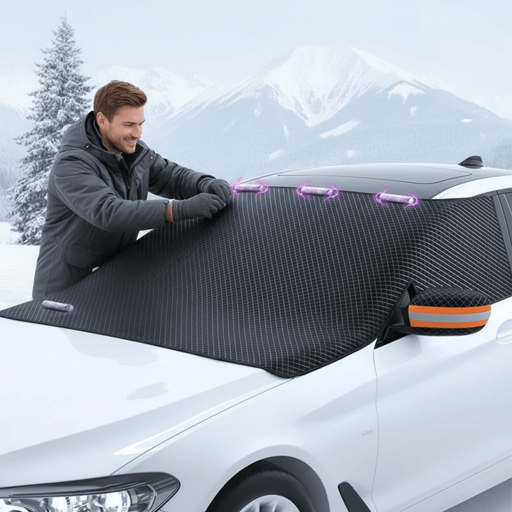 BowLift | ICESHIELD MAX – Durable Oxford Fabric Snow & Sun Protector for Vehicles