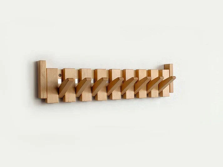 BowLift | HarmonyCoat Wooden Piano Coat Rack – Stylish Wall Decoration & Practical Storage