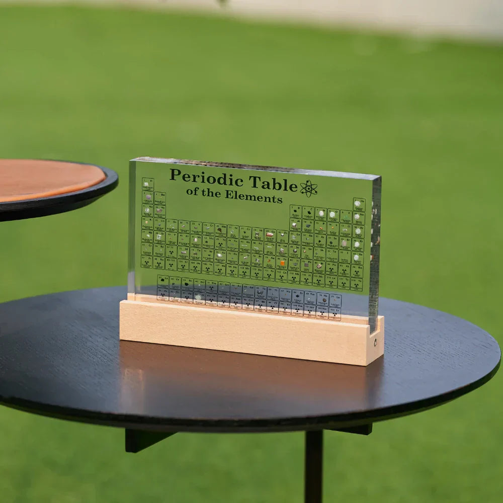 BowLift | Illuminated Periodic Table with Real Elements - Elementa