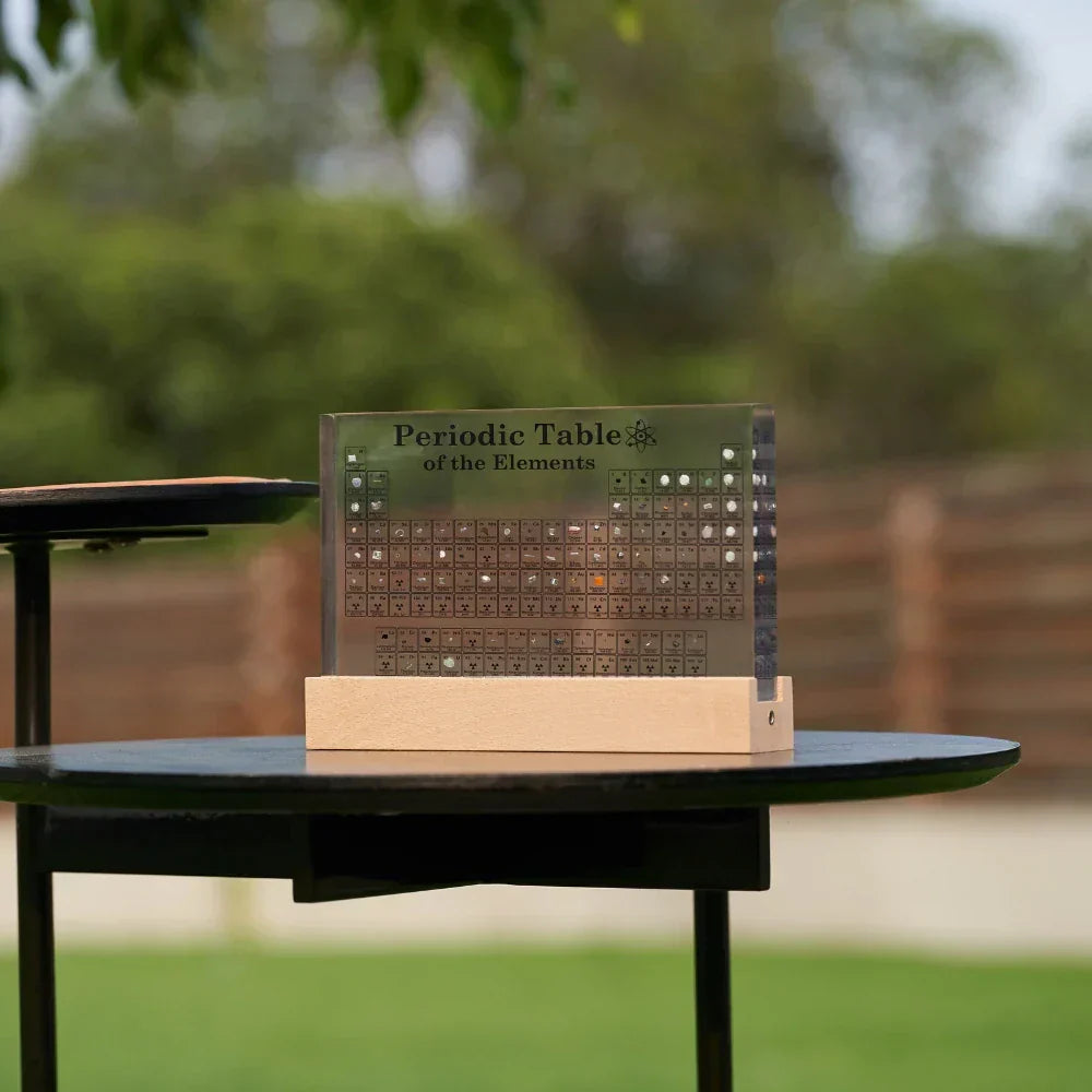 BowLift | Illuminated Periodic Table with Real Elements - Elementa