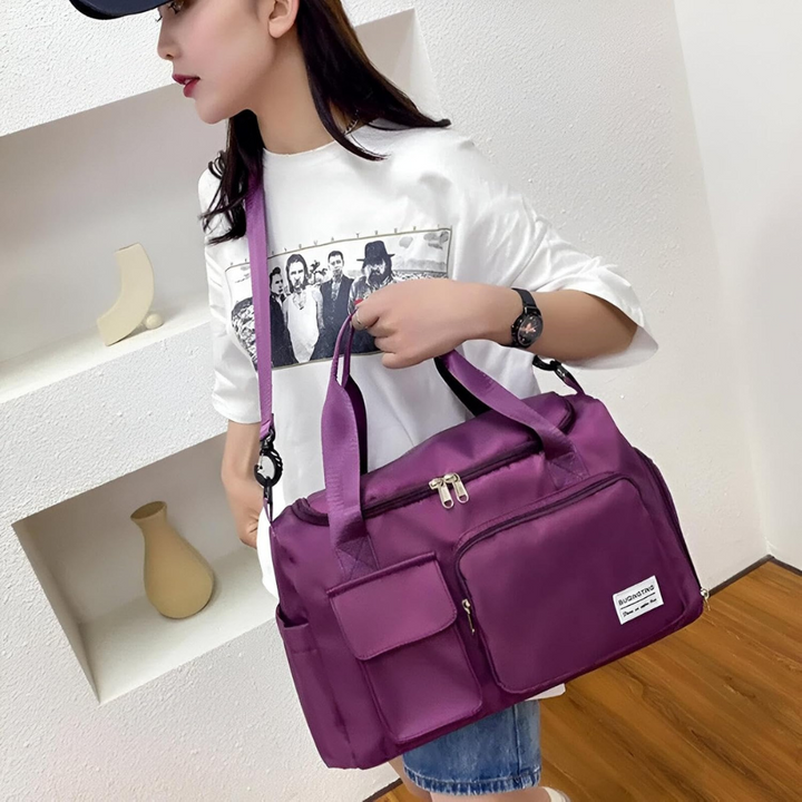 BowLift | Unisex Large Travel Duffel Bag | Lightweight Multi Pocket