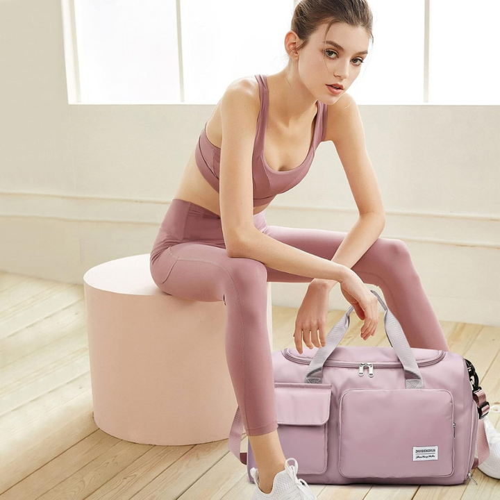 BowLift | Unisex Large Travel Duffel Bag | Lightweight Multi Pocket