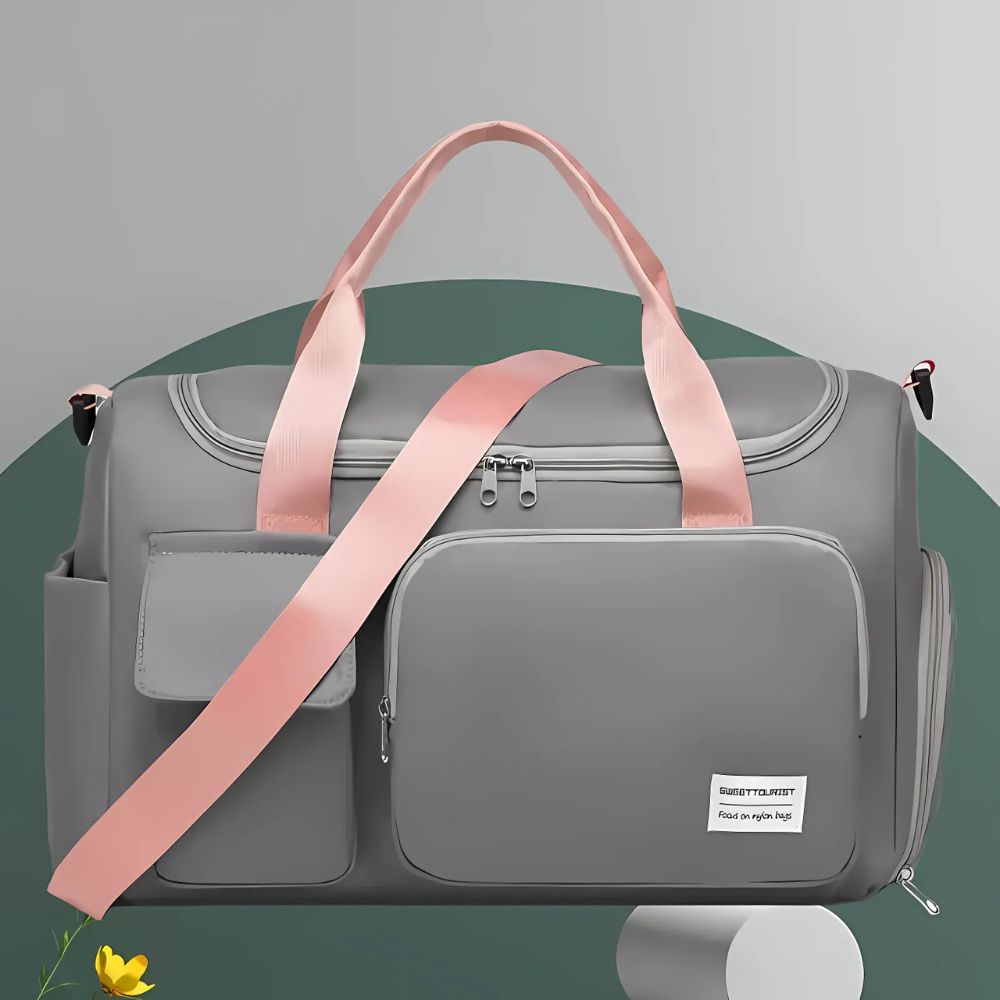 BowLift | Unisex Large Travel Duffel Bag | Lightweight Multi Pocket