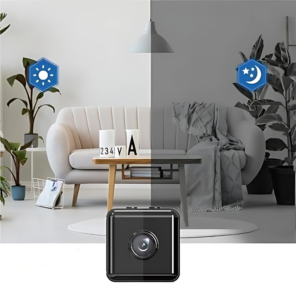 BowLift | Indoor Camera Wireless Home HD Small CCTV Security Hidden Spy Nanny Cam