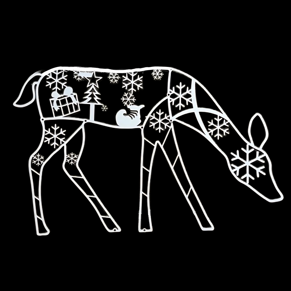 BowLift | Christmas Decorations Reindeer Sleigh Light Display
