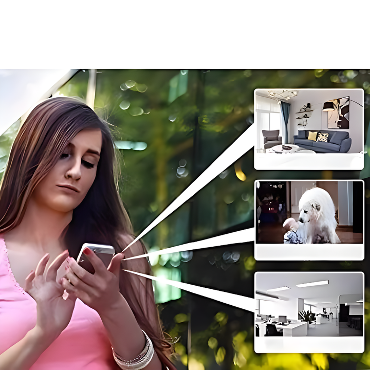BowLift | Indoor Camera Wireless Home HD Small CCTV Security Hidden Spy Nanny Cam