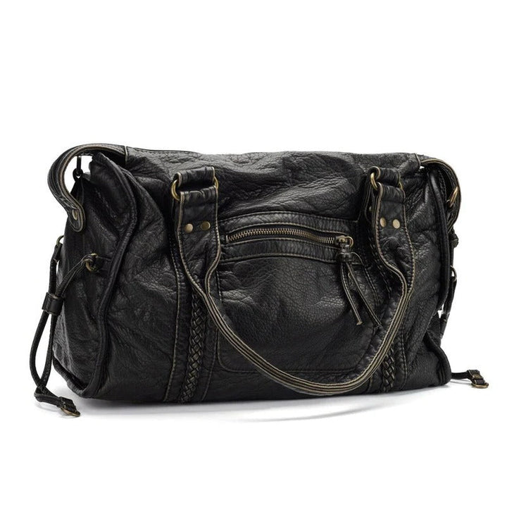 BowLift | Luxury Black Leather Handbag