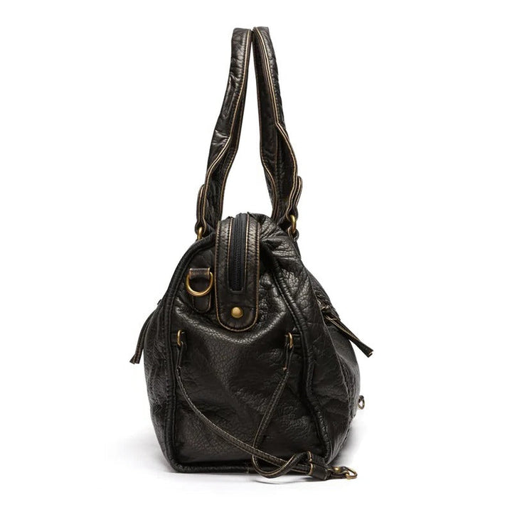BowLift | Luxury Black Leather Handbag